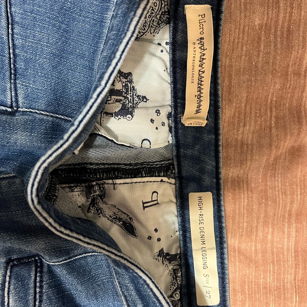 PILCRO and the Letterpress Anthropologie Jean size 27 - Picture 7 of 9